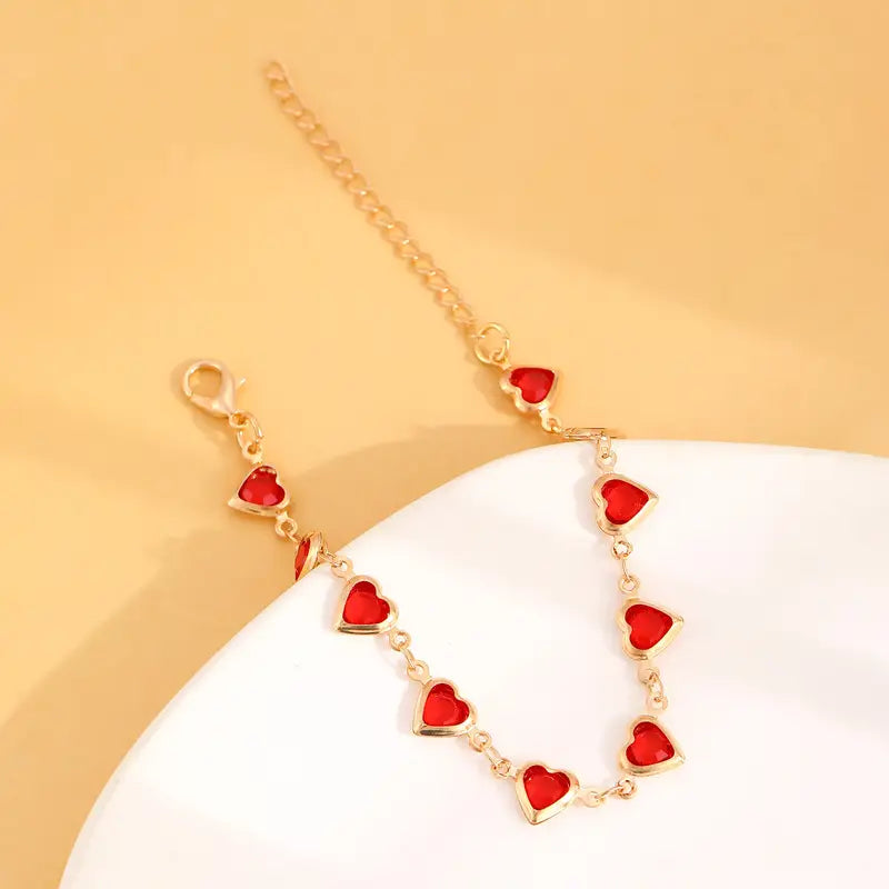 Elvaya – Heartline Gold Bracelet