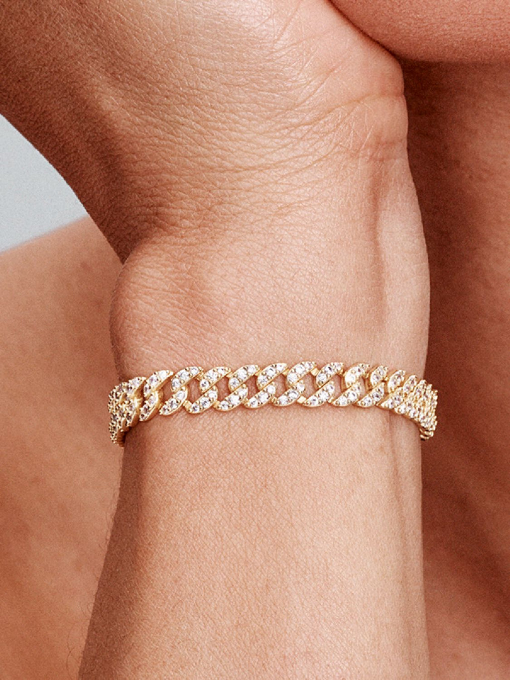 Addison - Pave Cuban Bracelet