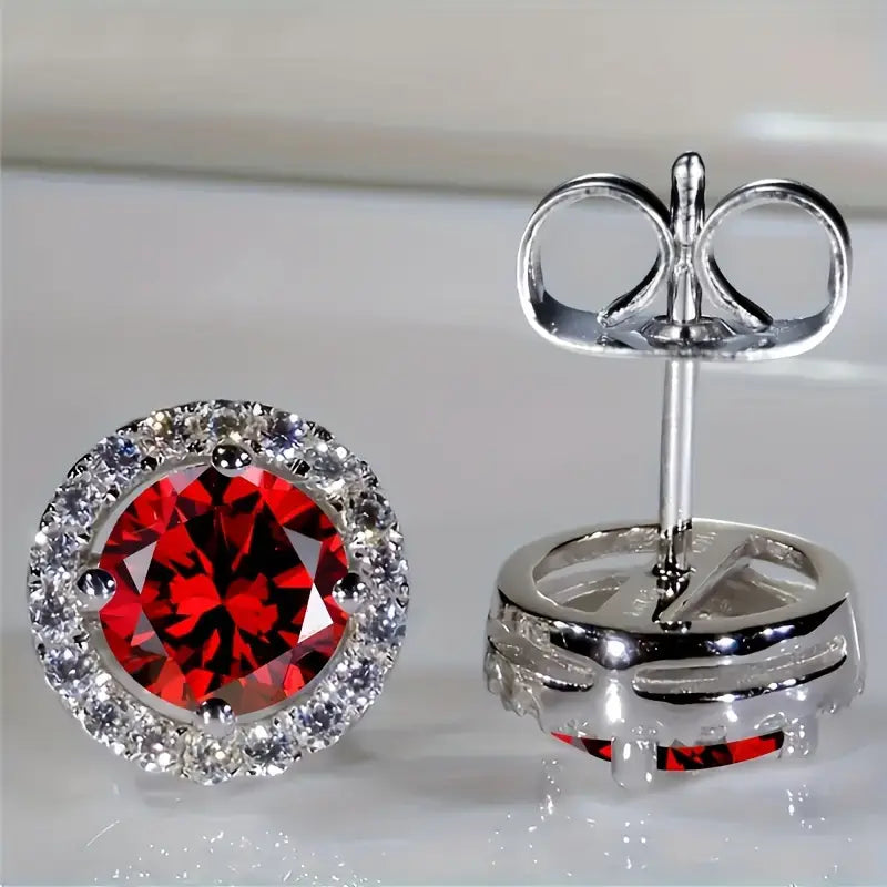 Viola – Rosavelle White Gold Earrings