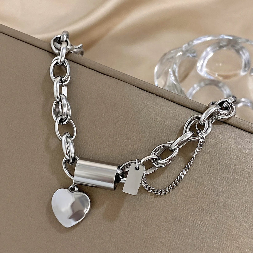 Scarlett - Heartened Chunky Bracelet