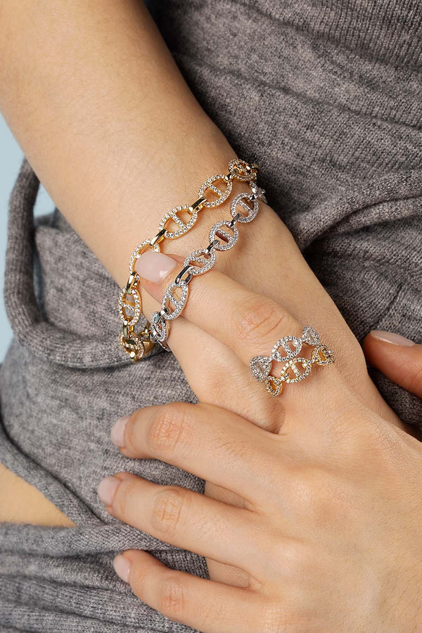 Isla – Marina White Gold Bracelet