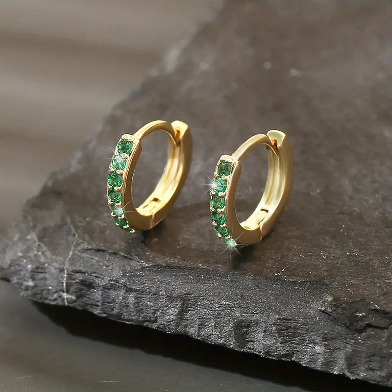 Mira – Gold Hoop Earrings